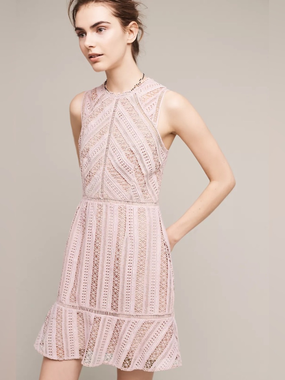 Anthropologie HD in Paris Emilia Lace Mini Dress